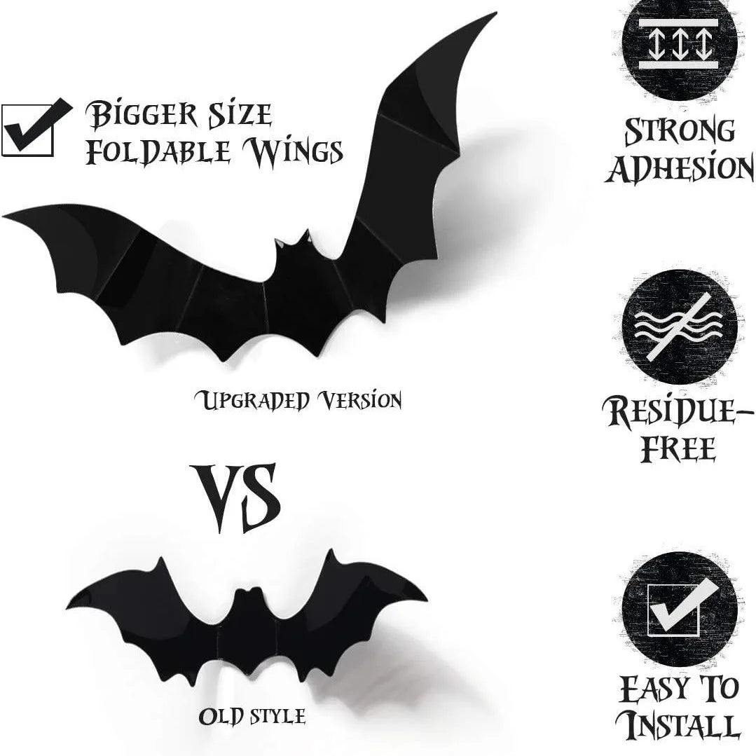 Bat Silhouette Wall Stickers