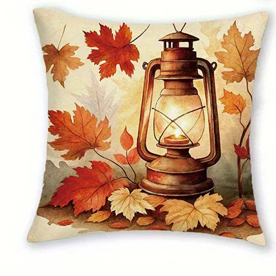Autumn Fox Cushion Cover