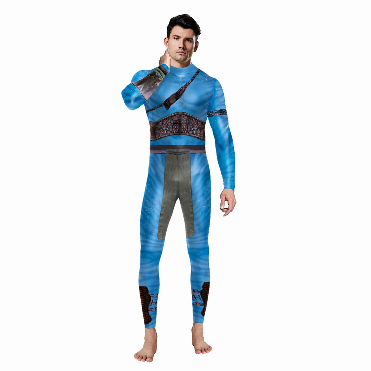3D Full-Body Costume – Futuristic Blue