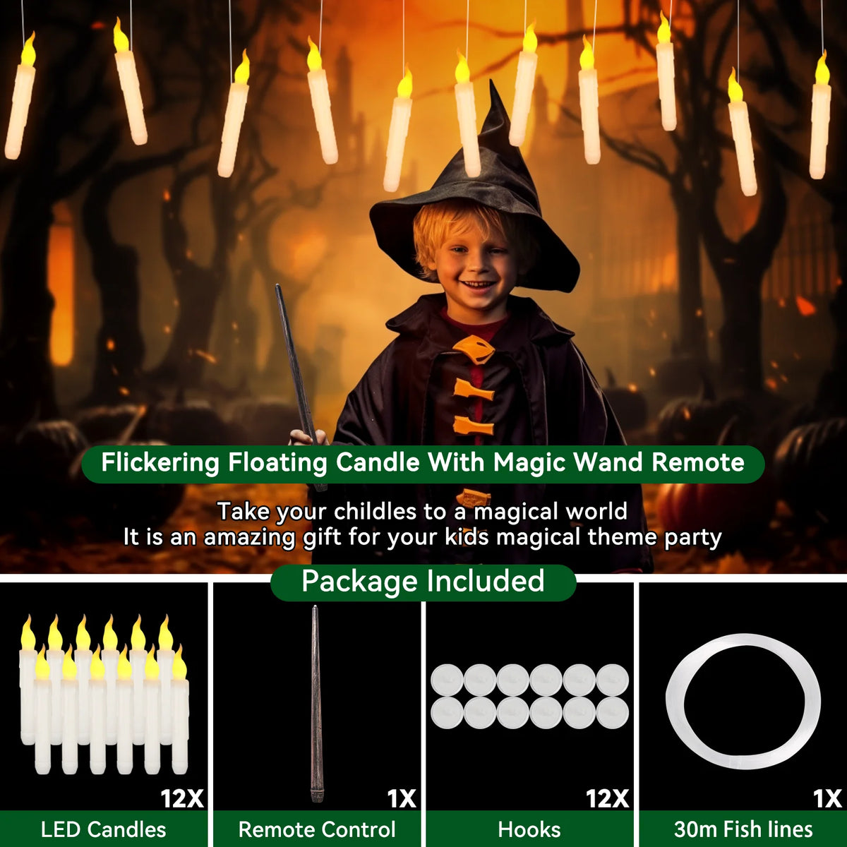 Floating Candles with Remote