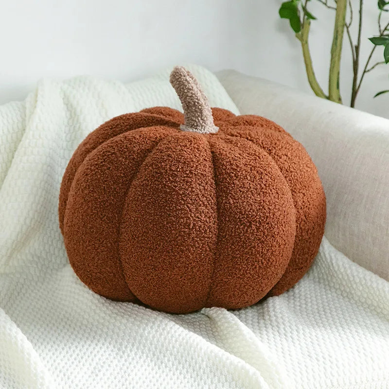 Velvet Pumpkin Cushion