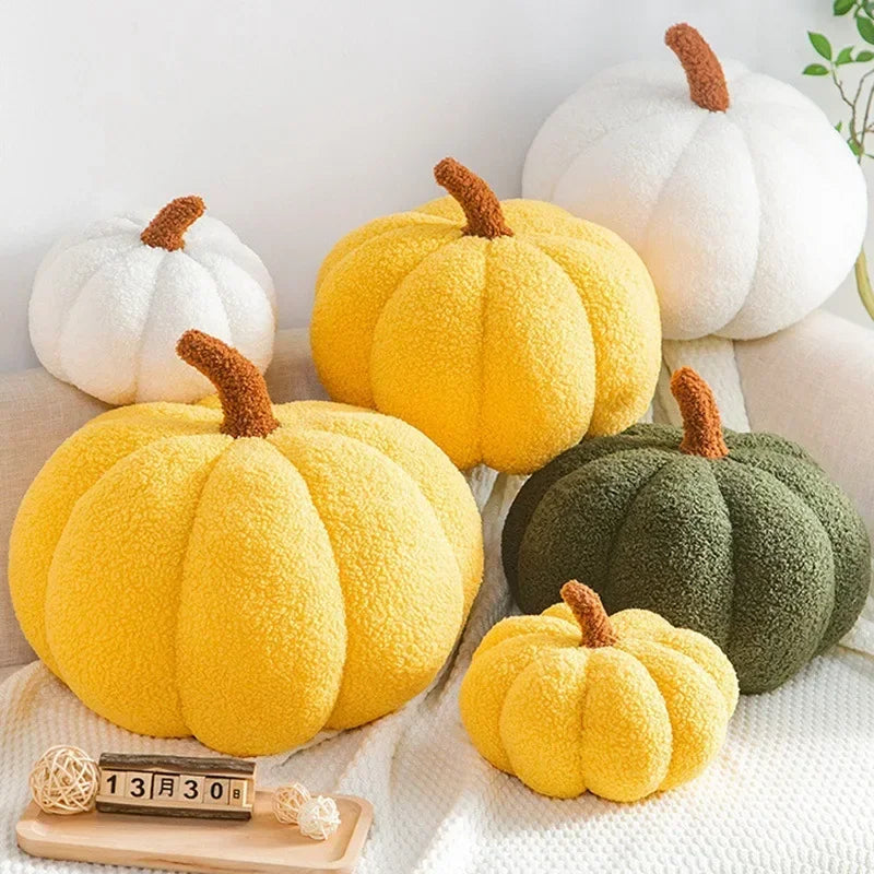 Velvet Pumpkin Cushion
