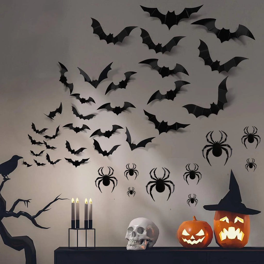 Bat Silhouette Wall Stickers