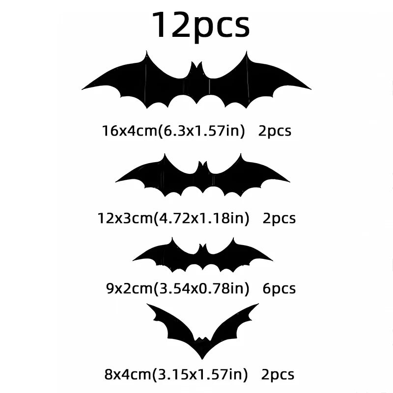 Bat Silhouette Wall Stickers