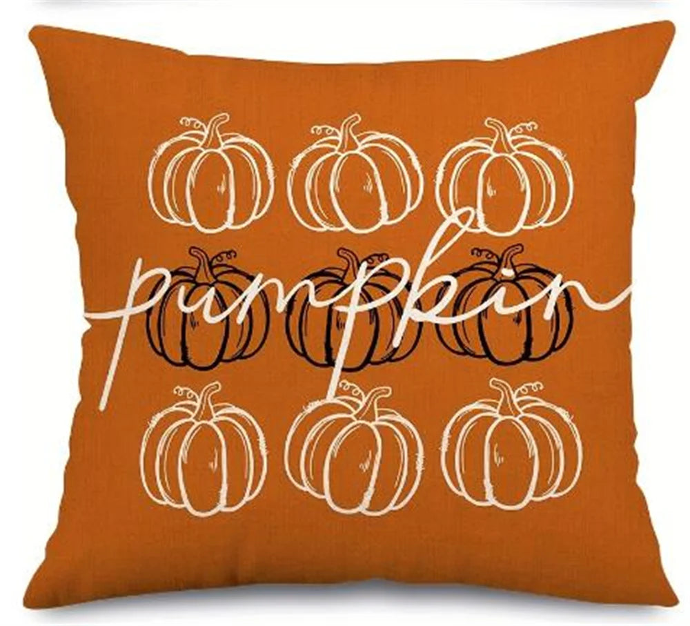 Vintage Pumpkin Cushion Covers