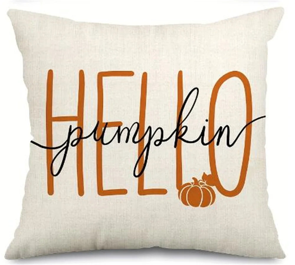 Vintage Pumpkin Cushion Covers