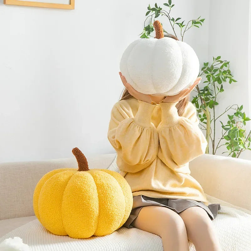 Velvet Pumpkin Cushion