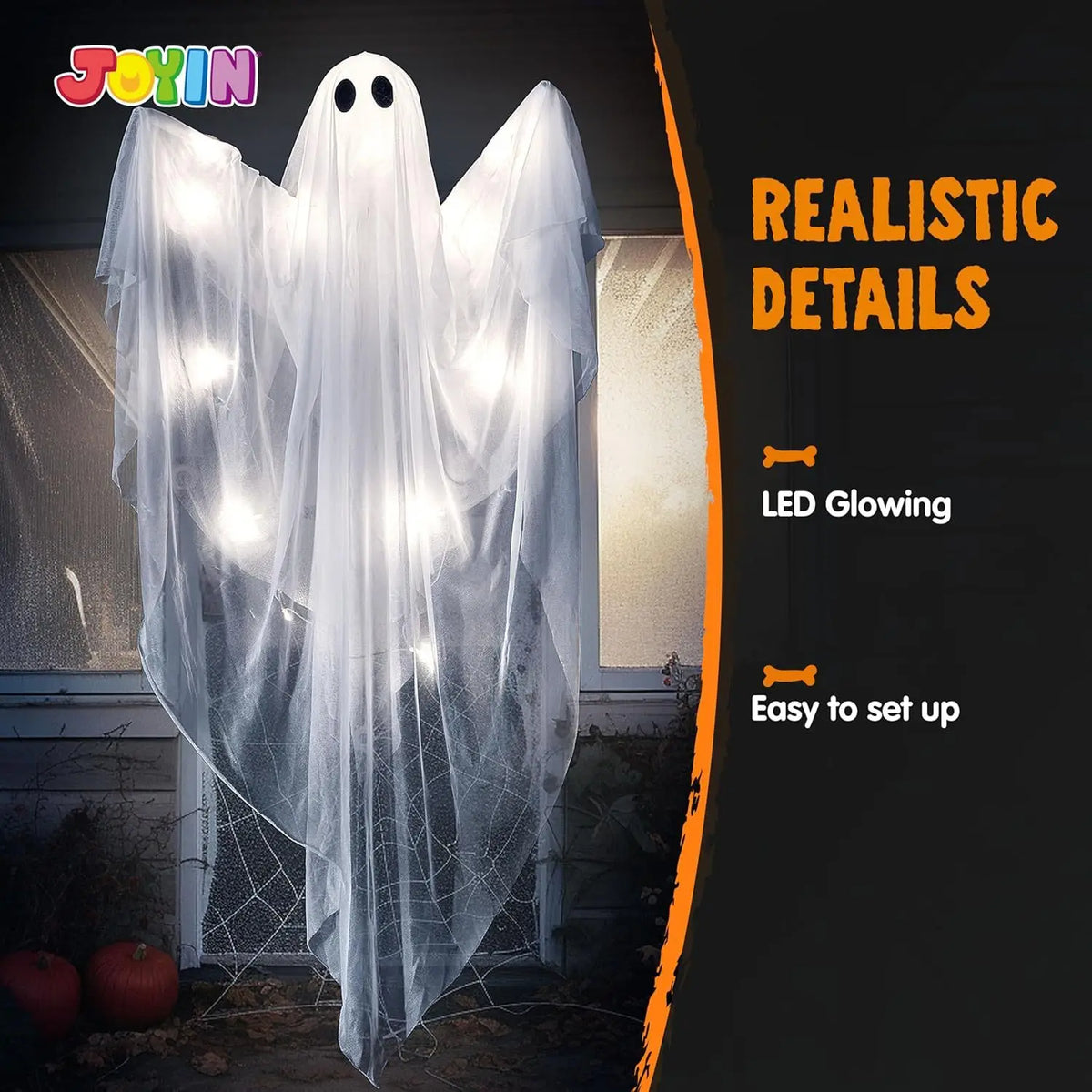 Glowing Garden Ghost