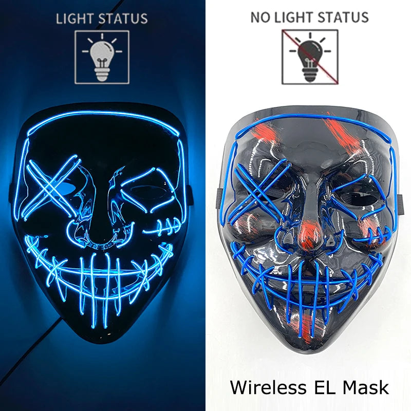 Wireless LED Glow Mask