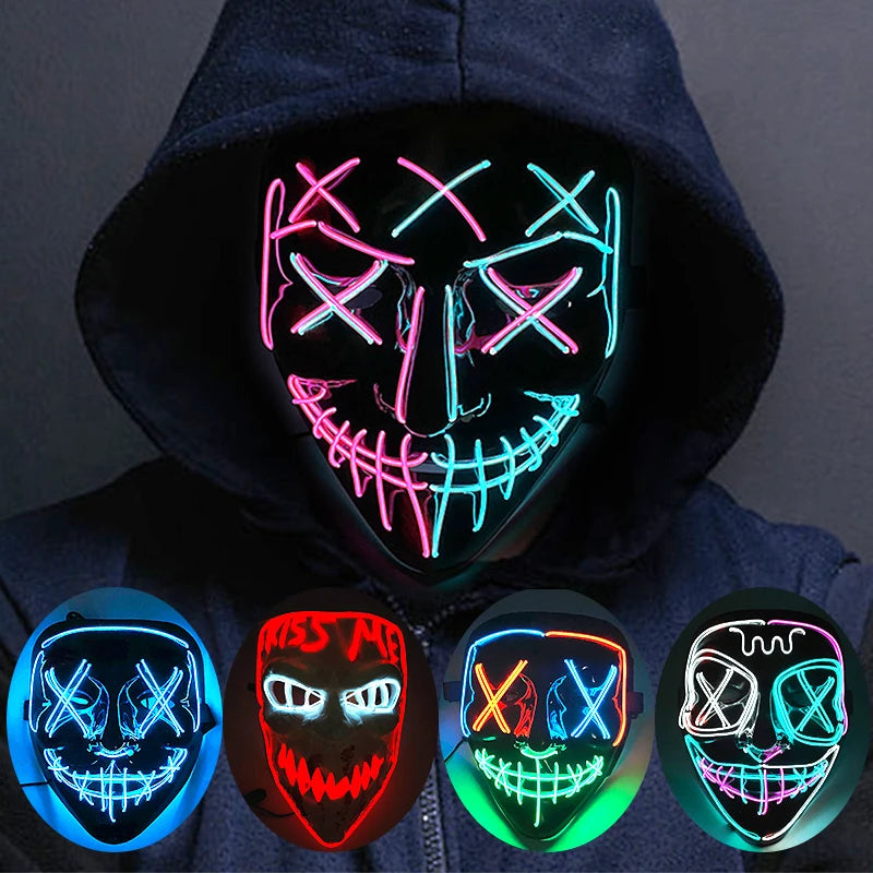 Wireless LED Glow Mask