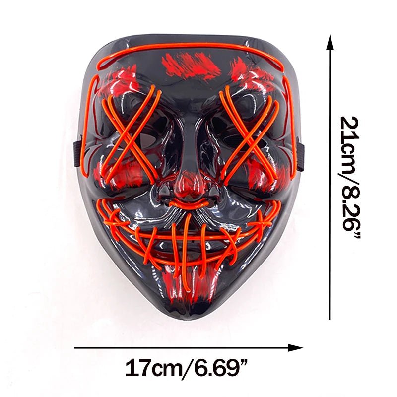 Wireless LED Glow Mask