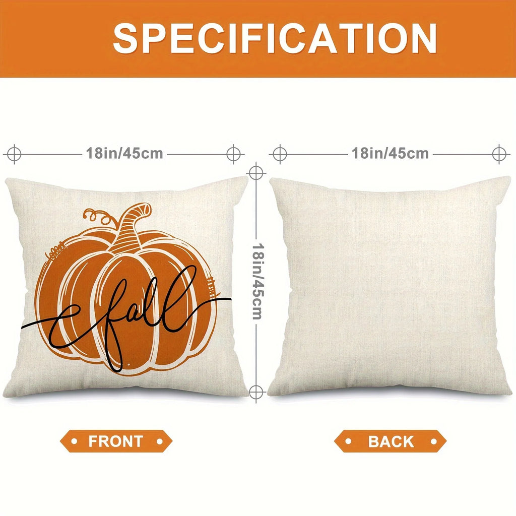 Vintage Pumpkin Cushion Covers
