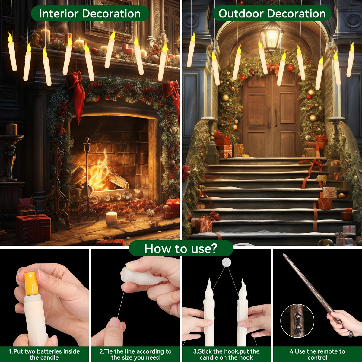 Floating Candles with Remote