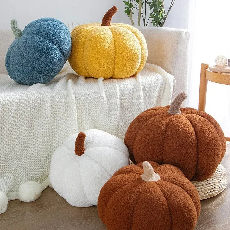 Velvet Pumpkin Cushion