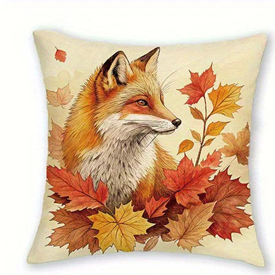 Autumn Fox Cushion Cover