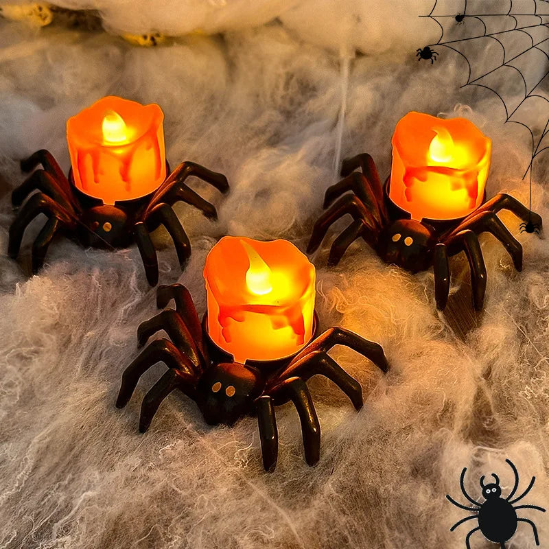 Flickering Halloween Candles